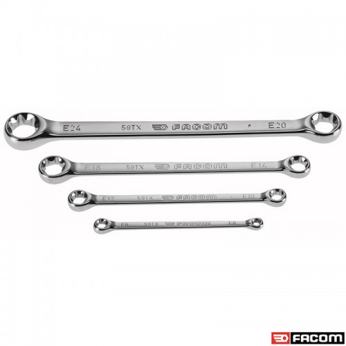 59TX.J4 FACOM ΣΕΤ 4 ΚΛΕΙΔΙΑ TORX Ε6-Ε24