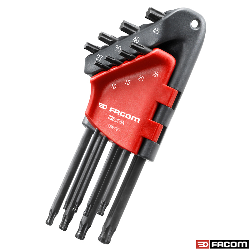 89S.JP8APF ΣΕΤ ΜΕ 8 ΚΛΕΙΔΙΑ TORX® ME KΕΦΑΛΗ ΣΦΑΙΡΙΔΙΟ ΣΕ ΠΛΑΣΤΙΚΗ ΘΗΚΗ