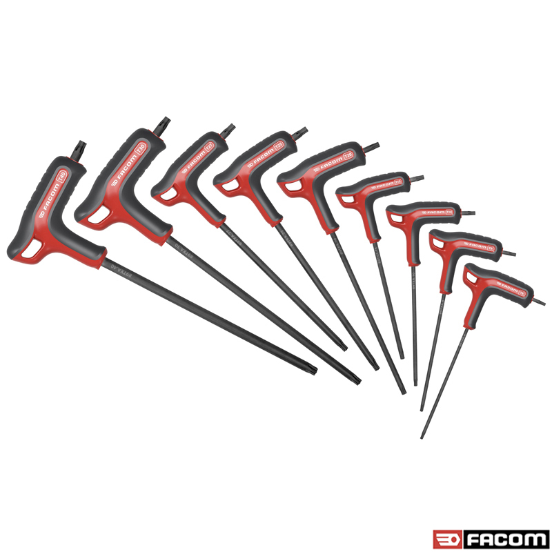 89TXA.HO9 FACOM ΣΕΤ 9 ΚΛΕΙΔΙΑ TORX ΣΕ ΣΧΗΜΑ P T8-40
