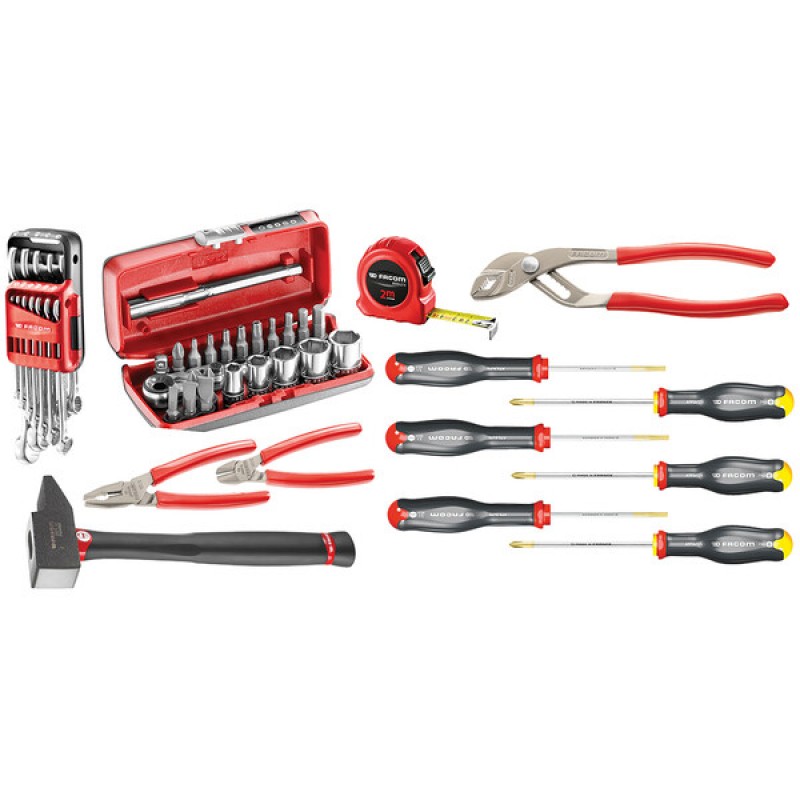 ΕΡΓΑΛΕΙΑ ΣΕΤ ΜΕ ΣΑΚΟ ΜΕΤΑΦΩΡΑΣ DIY/ETUDIANTS 52PCS FACOM CM.500A