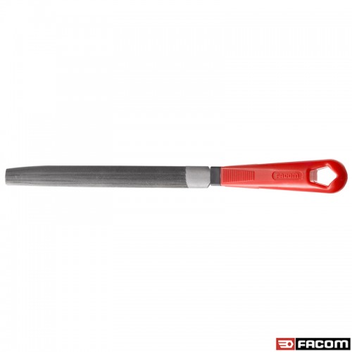 DRD.MD200EMA FACOM ΗΜΙΣΤΡΟΓΓΥΛΗ ΛΙΜΑ SECOND CUT 200MM ΜΕ ΧΕΡΟΥΛΙ