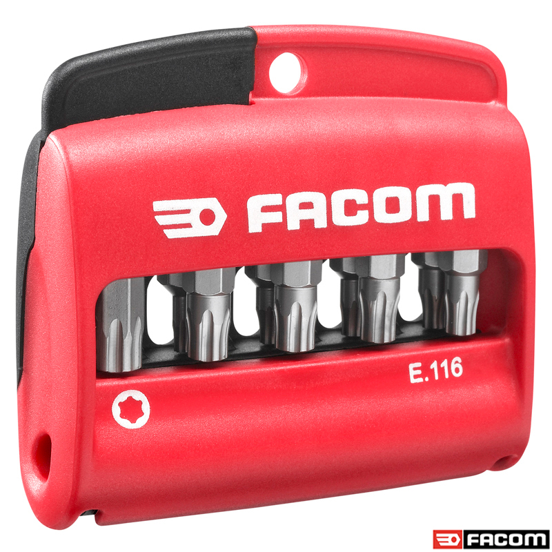 E.116 FACOM ΣΕΤ ΜΕ 10 ΜΗΤΕΣ 1/4' 25ΜΜ TORX PLUS & ΘΗΚΗ E.116 FACOM ΣΕΤ ΜΕ 10 ΜΗΤΕΣ 1/4' 25ΜΜ TORX PLUS & ΘΗΚΗ