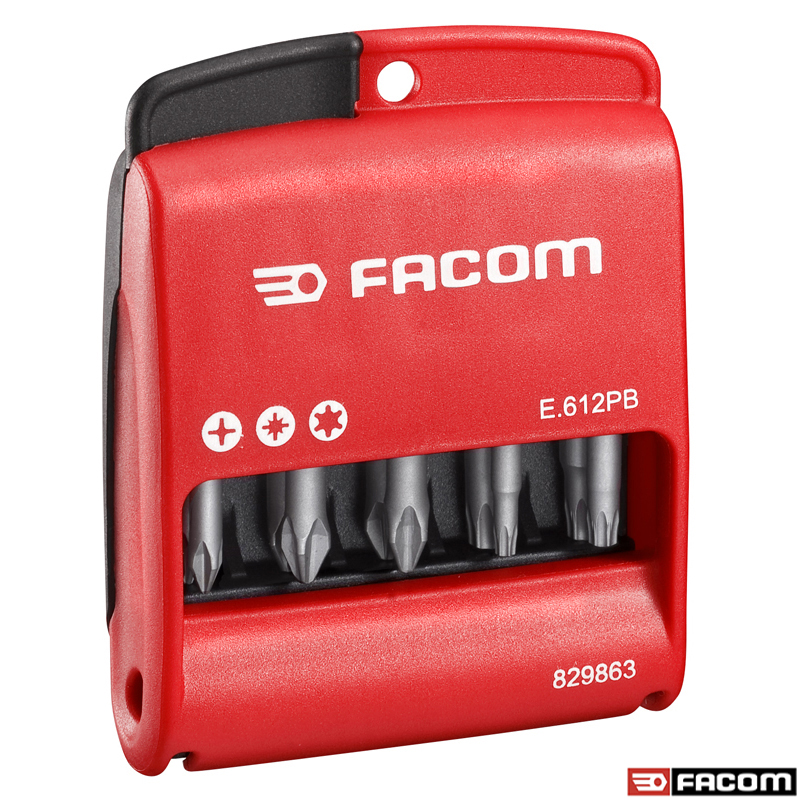 E.611 FACOM ΣΕΤ 10 ΜΥΤΕΣ 50MM 1/4' ΣΕ ΘΗΚΗ