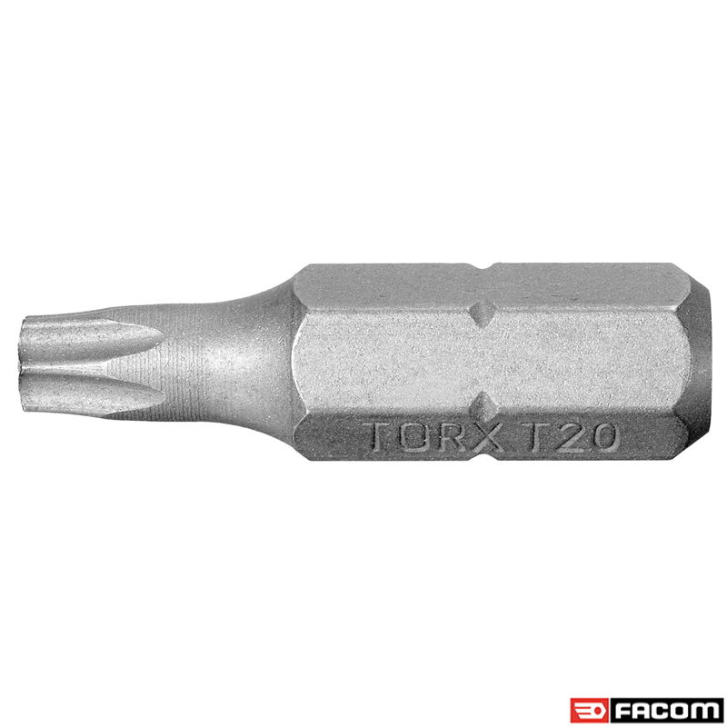 EX.120 FACOM 25ΜΜ Τ20 ΜΥΤΕΣ ΓΙΑ ΒΙΔΕΣ TORX