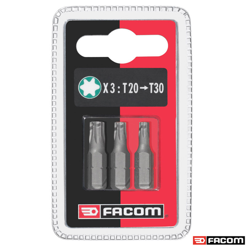 EX12.J3 FACOM 25MM T20-25-30 1/4' ΣΕΤ 3 ΜΥΤΕΣ ΓΙΑ ΒΙΔΕΣ TORX EX12.J3 FACOM 25MM T20-25-30 1/4' ΣΕΤ 3 ΜΥΤΕΣ ΓΙΑ ΒΙΔΕΣ TORX