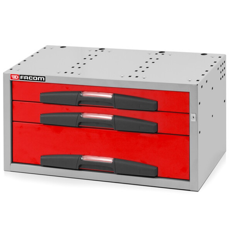 ΕΡΓΑΛΕΙΟΘΗΚΗ COFFRE MOYEN 3 TIROIRS FIXES BAS FACOM F50000052
