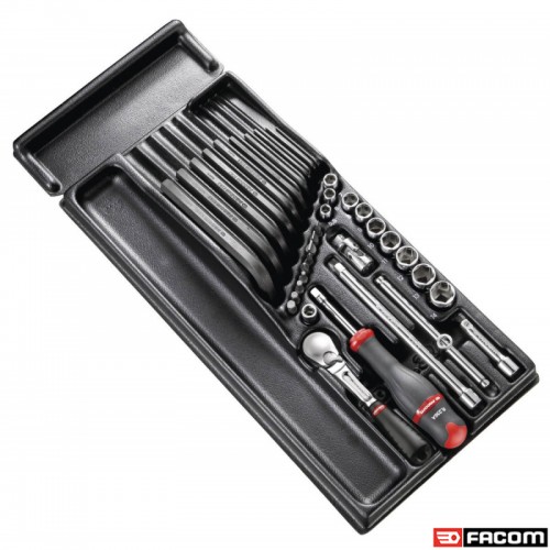 MOD.R161-26PB FACOM ΣΕΤ 36 ΕΡΓΑΛΕΙΩΝ 1/4' R.161B