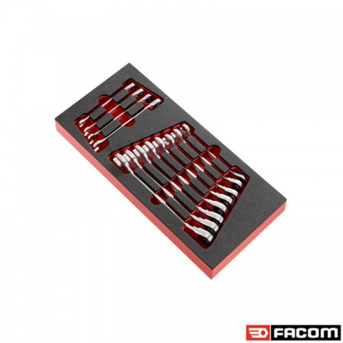 MODM.467BJ12PB FACOM ΣΕΤ 12 ΓΕΡΜΑΝΟΠΟΛΥΓΩΝΑ ΚΑΣΤΑΝΙΑΣ 467Β 8-19ΜΜ