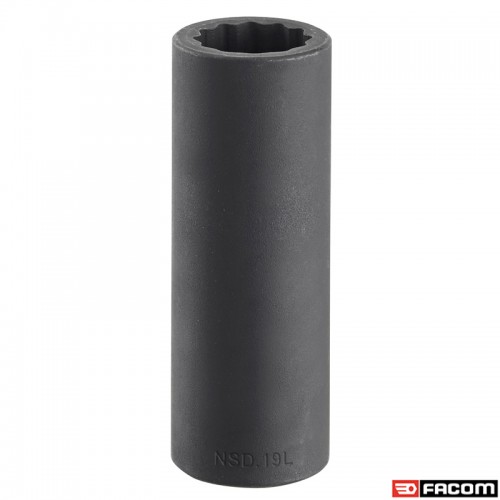 NSD.13L FACOM 1/2' ΜΑΚΡΥ 12ΓΩΝΟ ΚΡΟΥΣΗΣ ΚΑΡΥΔΑΚΙ 13 MM
