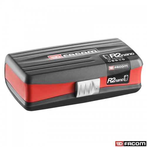 R2NANOPB ΣΕΤ ΜΕ ΚΑΡΥΔΑΚΙΑ ΚΑΙ ΜΥΤΕΣ 1/4” 6ΓΩΝΑ Rnano ULTRA COMPACT